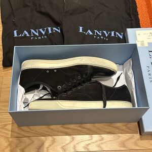 Lanvin Men's Black Sneakers